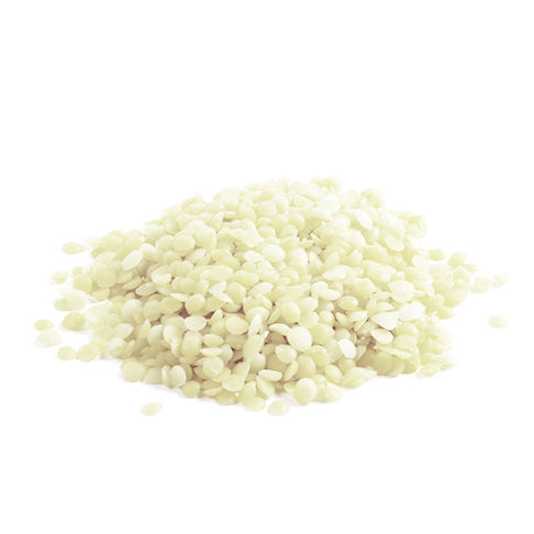 WHITE BEESWAX PELLETS 8OZ 