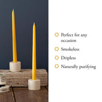 Dipped Birthday Hanukkah and Orthodox Church Candles