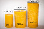 Pillar Candle - Choose Your Color! - Medium