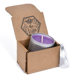 Tin with Screw on Lid ~ Aromatherapy or Unscented