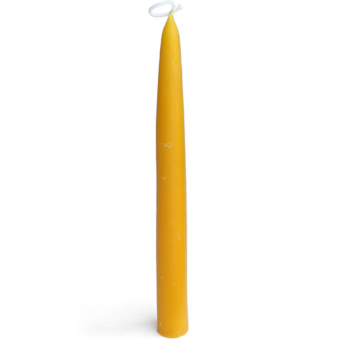 Beeswax Spiral Taper Candles - Natural or Black – Wild Harvest Candle  Company LLC